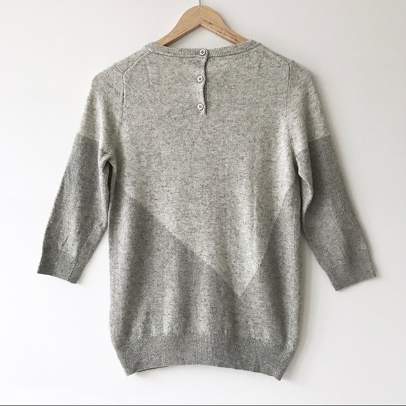 J.Crew Asymmetrical Intarsia Chevron Sweater - Picture 5 of 12